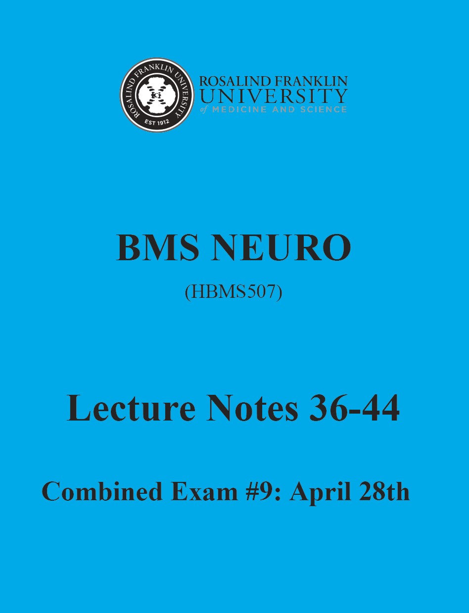 SN2024-2025 BMS NEUROSCIENCE BOOK 9