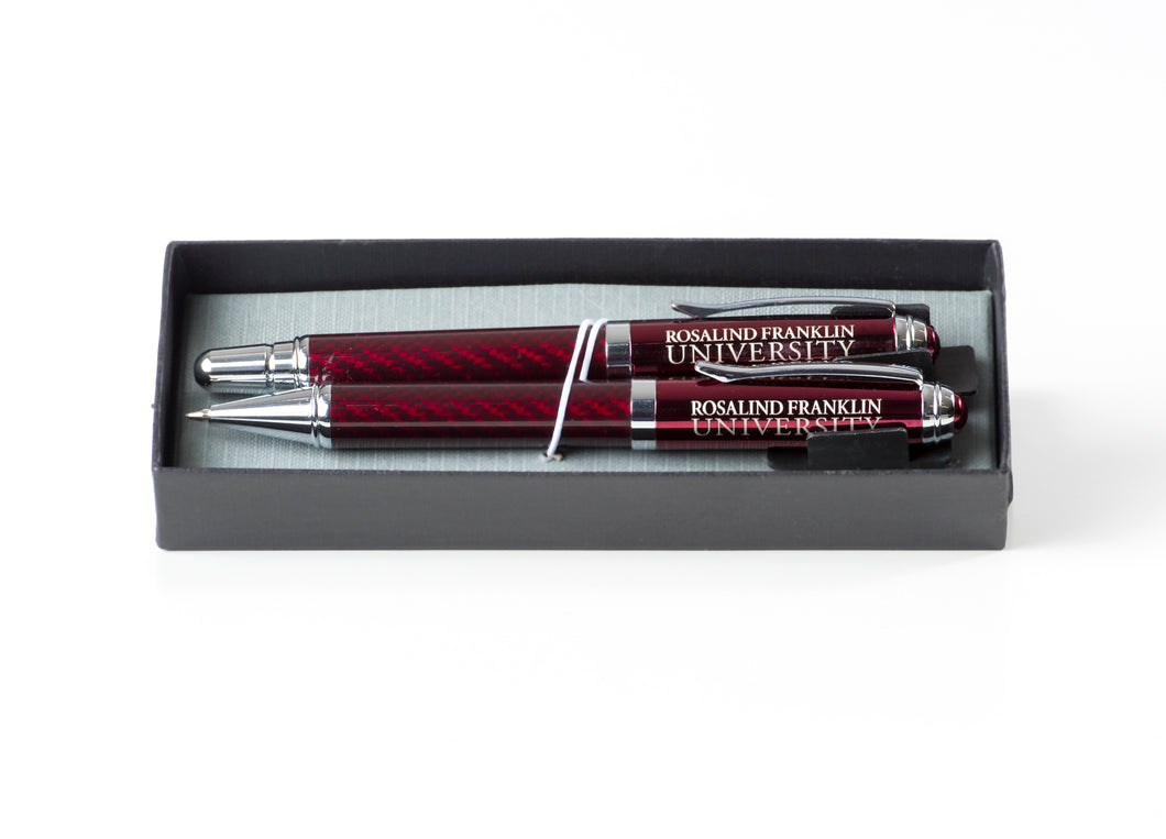 CARBON FIBER PEN/PENCIL SET