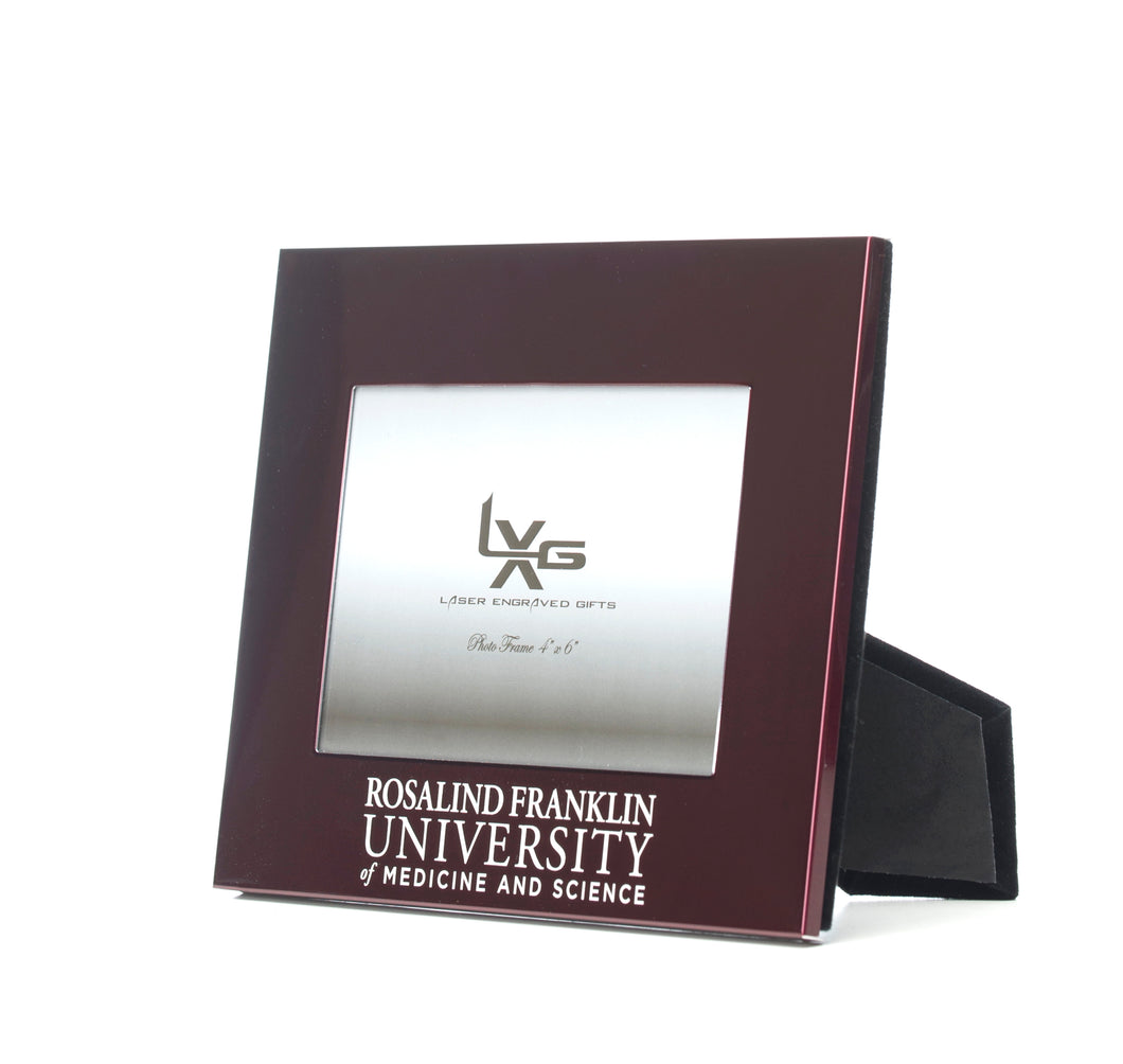 PICTURE FRAME BRUSHED METAL 4X6