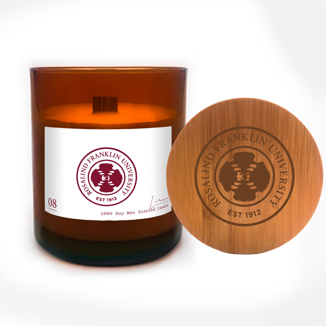 LARGE RFU SCENTED CANDLE W/WOODEN LID