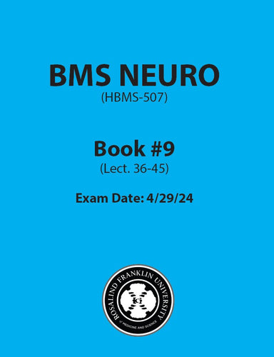 SN2024 BMS NEUROSCIENCE BOOK 9