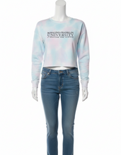 WOMENS CROPPED CREW PULLOVER