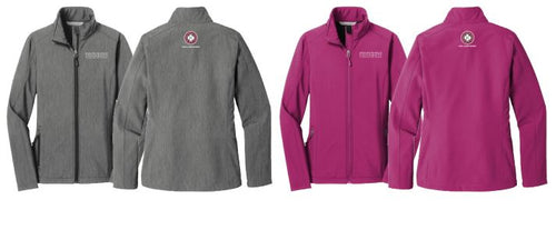 WOMENS CORE SOFT SHELL JACKET (multiple colors)