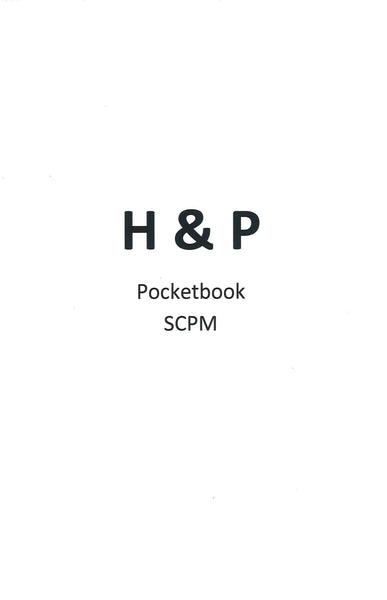 SS2020 PODIATRIC H&P POCKET BOOK