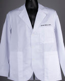 CMS EMBROIDERED COAT W/PATCH WHITE