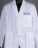 SCHOLL EMBROIDERED WHITE COAT W/PATCH
